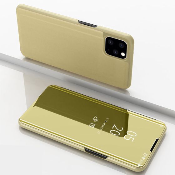Spiegel Hülle für Apple iPhone 11 Pro Max in Gold | Ohne Versandkosten | handyhuellen-24.de