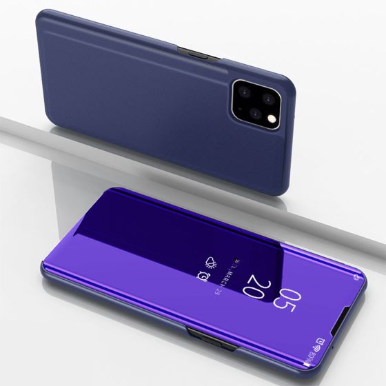 Spiegel Hülle für Apple iPhone 11 Pro in Violett | Ohne Versandkosten | handyhuellen-24.de