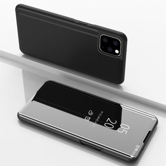 Spiegel Hülle für Apple iPhone 11 in Schwarz | Ohne Versandkosten | handyhuellen-24.de
