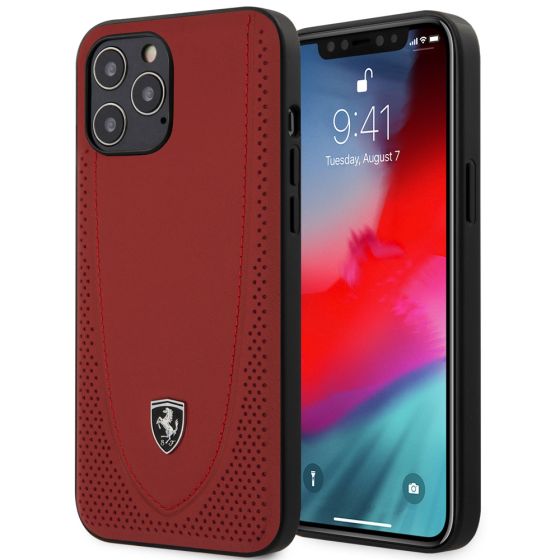 Original Ferrari iPhone 12 Pro Handyschale Rot
