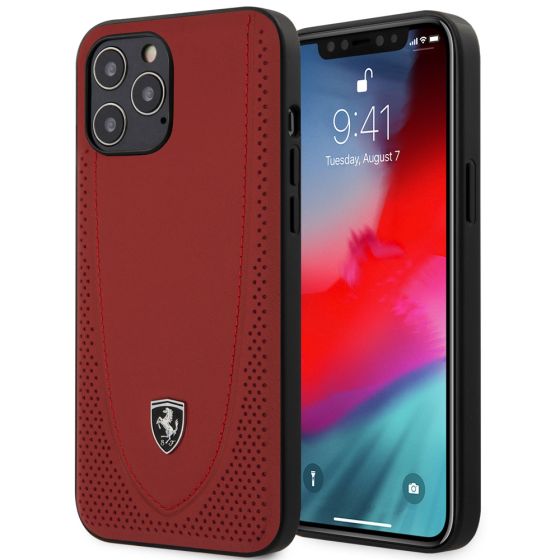 Original Ferrari iPhone 12 Pro Max Handyschale Rot