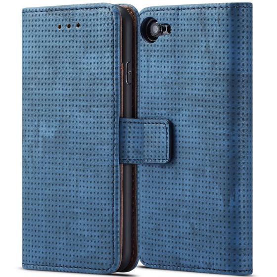 Fitsu iPhone 5 Handytasche in Blau | handyhuellen-24.de