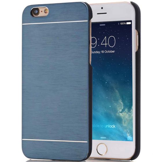 iPhone 7 Hülle Aluminium Case - Dunkelblau