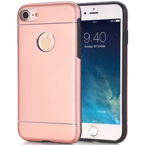 Aluminium Hülle für iPhone 8 - Rosegold