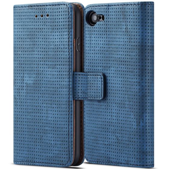 Fitsu iPhone 8 Plus Flipcase Blau | Ohne Versandkosten
