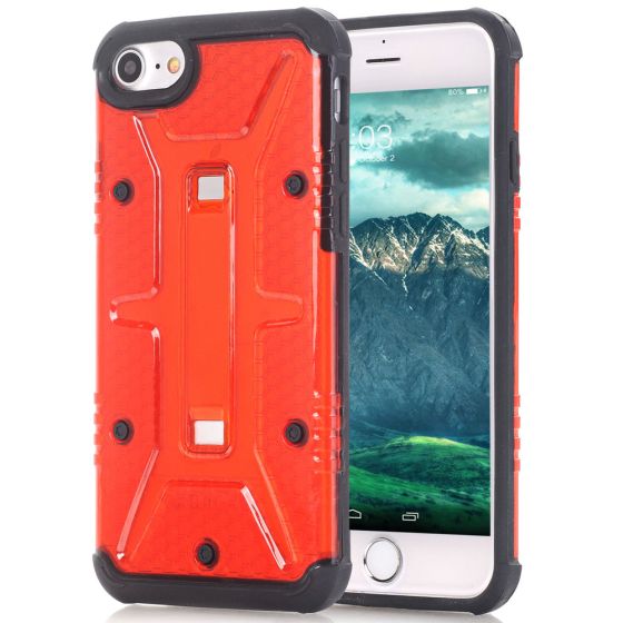 iPhone 6 Outdoor Case Transparent Rot