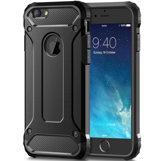 Outdoor Hülle für iPhone 7 in Schwarz | handyhuellen-24.de