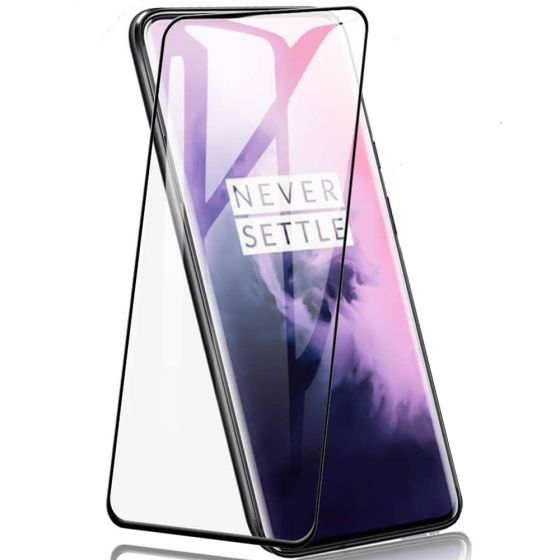 Kristallklare Panzerglasfolie für OnePlus 7T Pro Full Cover Displayschutz