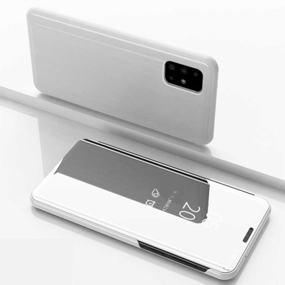 Spiegel Handyhülle für Galaxy A51 in Silber