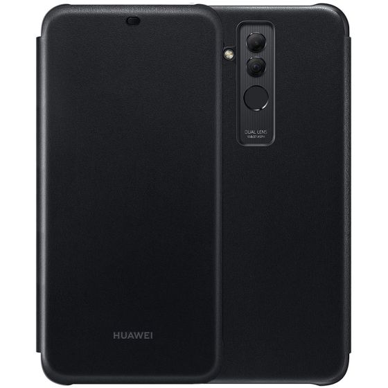 Original Huawei Mate 20 Lite Flipcase in Schwarz | Ohne Versandkosten | handyhuellen-24.de