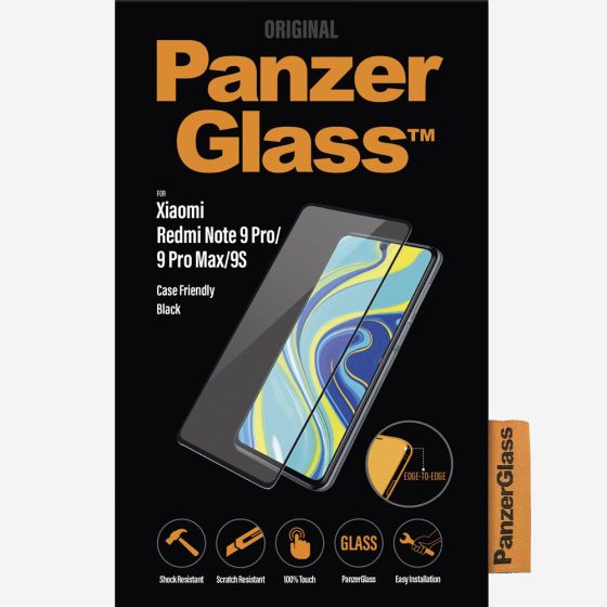 Original PanzerGlass Screenprotektor für Xiaomi Note 9 Pro Displayschutz