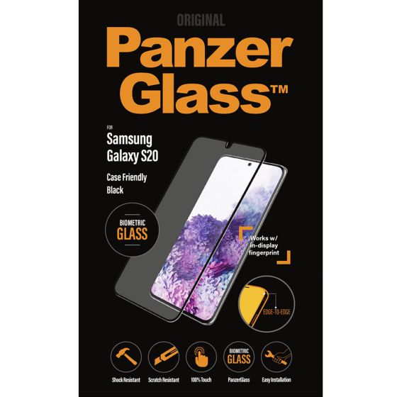 PanzerGlass Screenprotektor für Samsung Galaxy S20