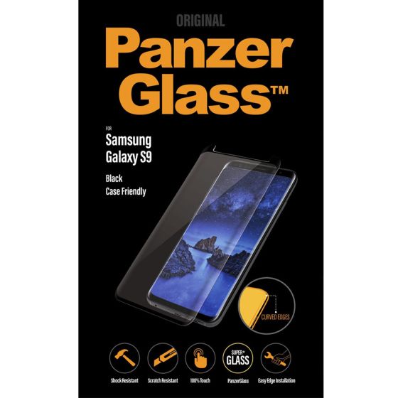 PanzerGlass Screen Protektor Echtglas Displayschutz für Samsung Galaxy S9