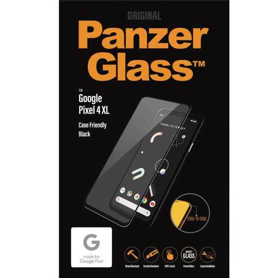 PanzerGlass Screen Protektor Echtglas Displayschutz für Google Pixel 4 XL