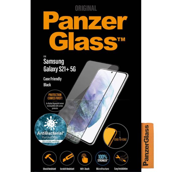 PanzerGlass Screenprotektor für Samsung Galaxy S21 Plus Displayschutz