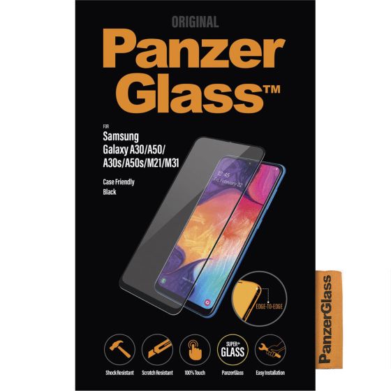Original PanzerGlass Screen Protektor Echtglas Displayschutz für Samsung Galaxy M21