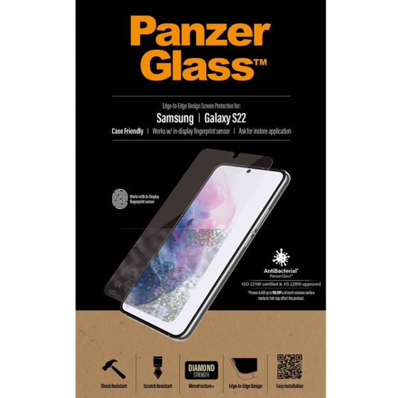 PanzerGlass Screenprotektor für Samsung Galaxy S22