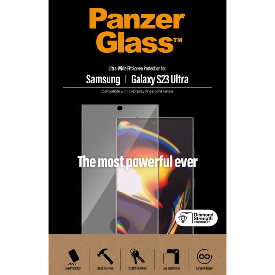PanzerGlass für Samsung Galaxy S23 Ultra Displayschutz