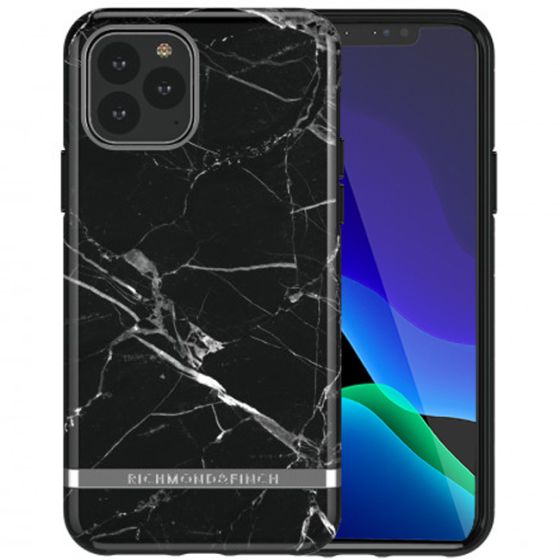 Richmond & Finch iPhone 11 Marmor Hülle - Schwarz | Ohne Versandkosten | handyhuellen-24.de