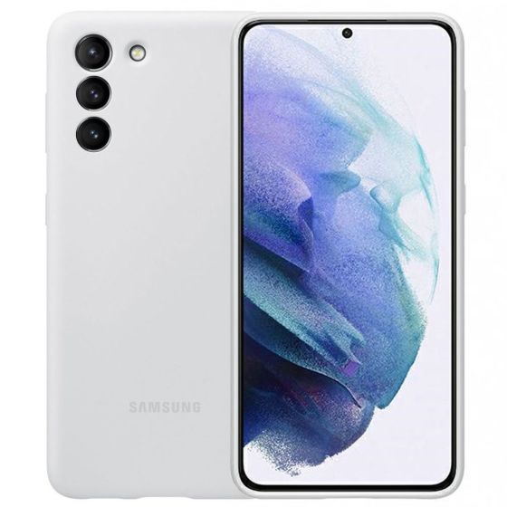 Original Samsung Galaxy S21 Plus Handyhuelle / Case Weiß