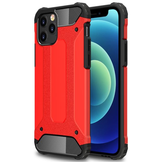 Robuste Handyhülle für Apple iPhone 12 Outdoor Case Rot
