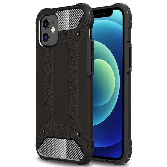 Robuste Handyhülle für Apple iPhone 12 Mini Outdoor Case Schwarz