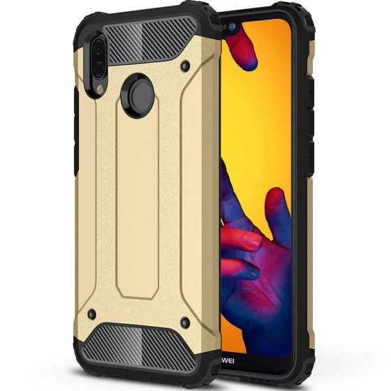 Outdoor Case für Huawei P20 Lite in Gold | Versandkostenfrei