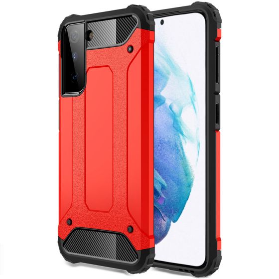Outdoor Hülle für Samsung Galaxy S21 Plus Rot