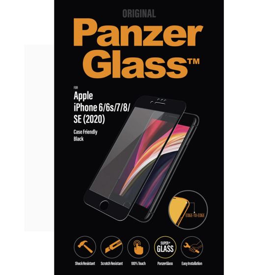 PanzerGlass Screen Protektor Echtglas Displayschutz für Apple iPhone 8