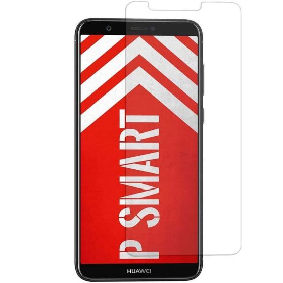 Ultraklare Panzerglasfolie für Huawei P Smart 2018 aus 9H Echtglas