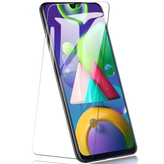 Ultraklare Panzerglasfolie für Samsung Glaxy M21 aus 9H Echtglas