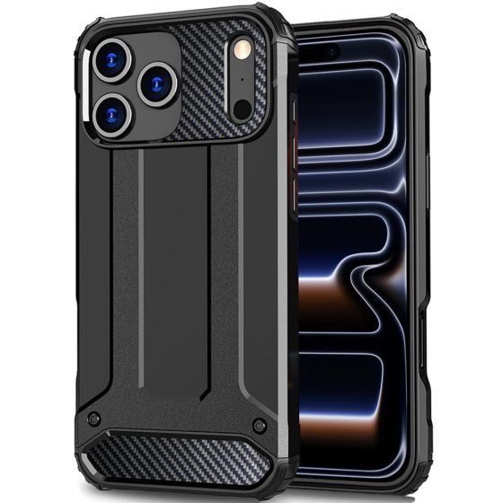 Handyhülle für Apple iPhone 17 Pro Outdoor Case Schwarz