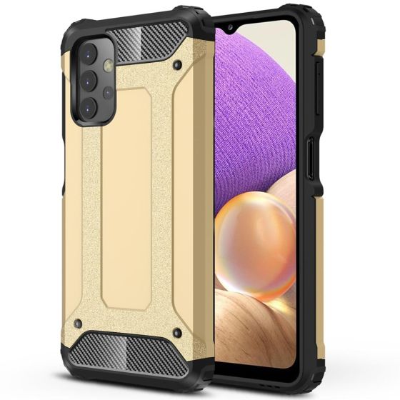 Robuste Outdoor Hülle für Samsung Galaxy A32 Case Gold