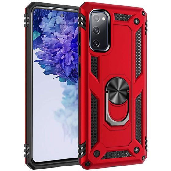 Robuste Handyschale für Samsung Galaxy S20 Fan Edition Case Rot