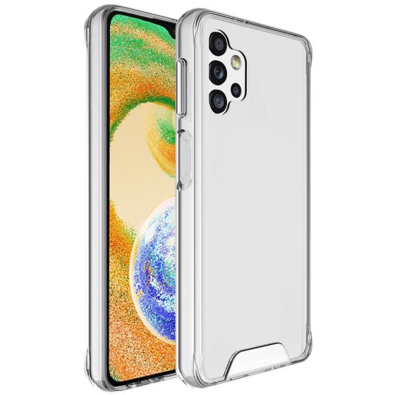 Hülle für Samsung Galaxy A04s Hybrid Case Transparent 