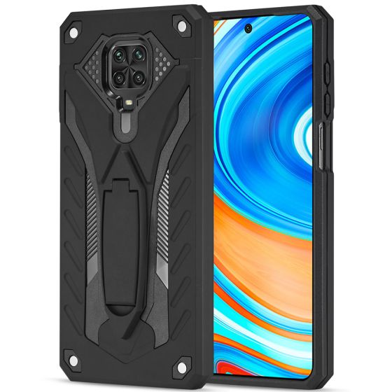 Robuste Handyhülle für Xiaomi Note 9 Pro Case Schwarz