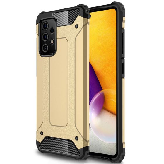 Robuste Outdoor Hülle für Samsung Galaxy A72 Case Gold