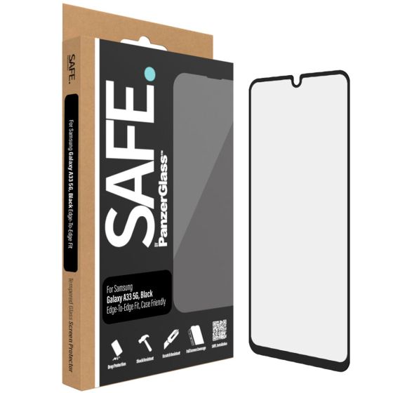 SAFE by PanzerGlass Screenprotektor für Samsung Galaxy A33 5G Displayschutz