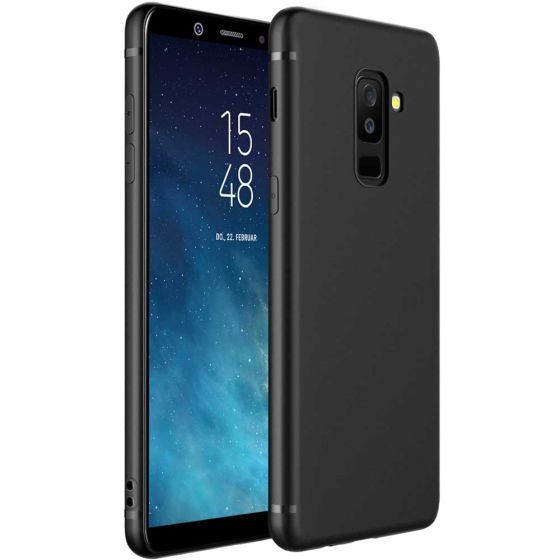 Slim Case für Samsung Galaxy A6 Plus in Schwarz | handyhuellen-24.de