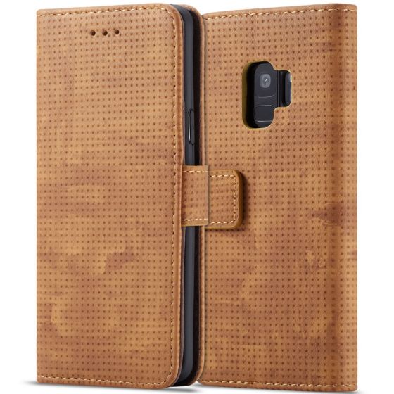 Flipcase für Samsung Galaxy A6 Plus Braun | handyhuellen-24.de