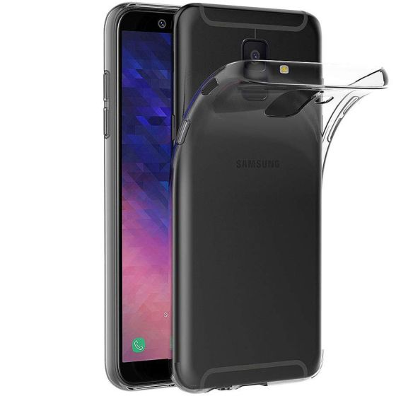 Silikon Handyhülle für Samsung Galaxy A6 in Transparent | Versandkostenfrei