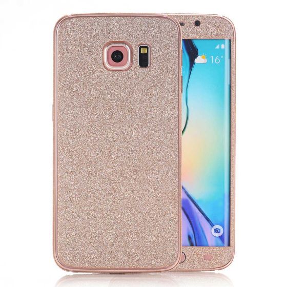 Glitzer Handyfolie für Galaxy A3 (2017) in Champagner | Versandkostenfrei