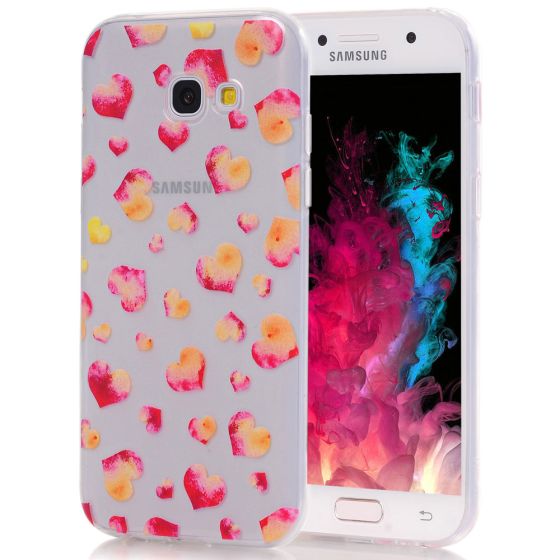 Samsung Galaxy S5 Hülle mit Herzen Motiv