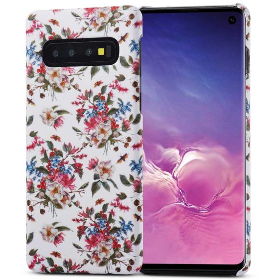 Design Handyhülle für Samsung Galaxy S10 mit Blumen Motiv | Ohne Versandkosten | handyhuellen-24.de