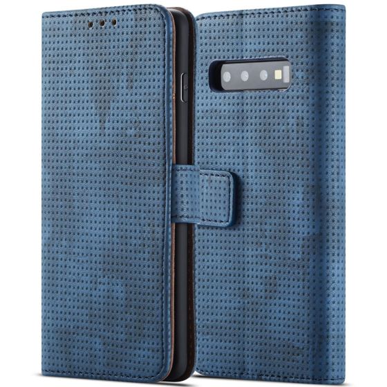 Handytasche für Samsung Galaxy S10 Flipcase Blau