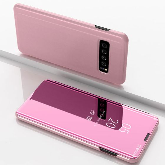 Spiegel Hülle für Samsung Galaxy S10 Plus - Rosa