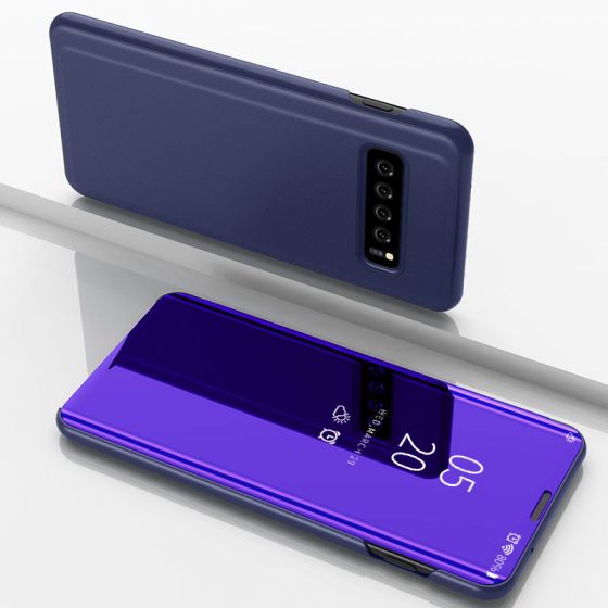 Spiegel Hülle für Samsung Galaxy S10 Plus - Violett