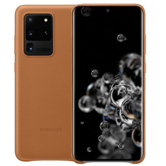 Original Samsung Galaxy S20 Ultra Handyschale in Braun | Ohne Versandkosten | handyhuellen-24.de