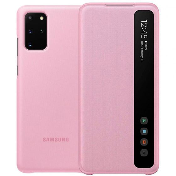 Original Samsung Galaxy S20 Plus Flipcase in Rosa | Ohne Versandkosten | handyhuellen-24.de