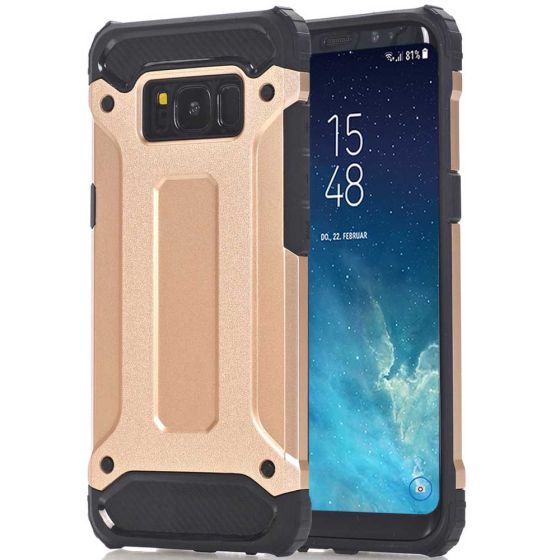 Samsung Galaxy S8 Hülle Outdoor Case in Gold